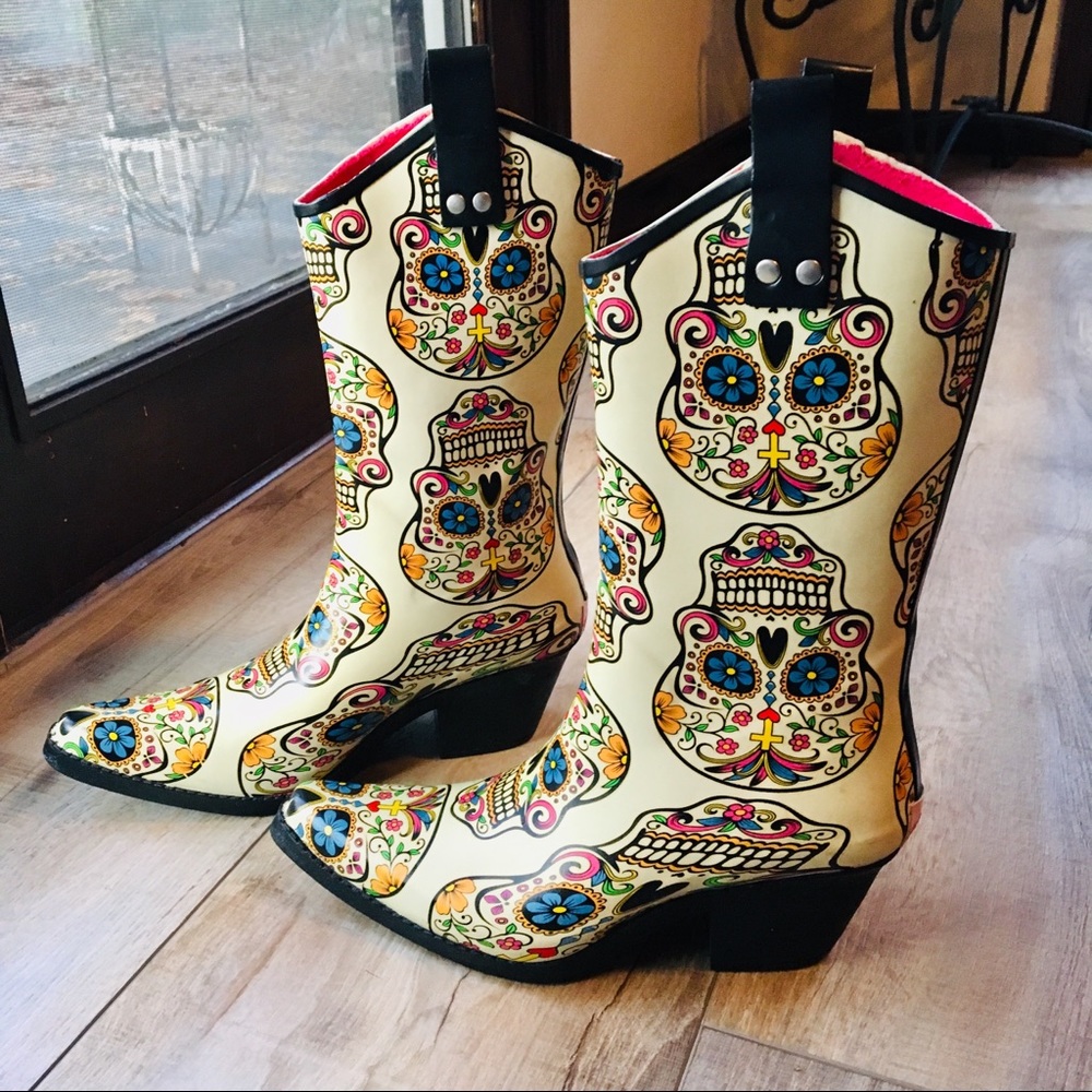 Blazin Roxx rarely worn Rain Boots, EUC